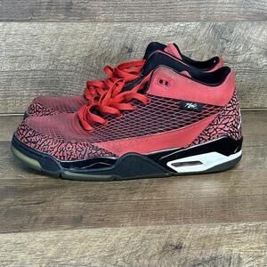 Nike Mens Air Jordan Flight Club 599583 Black/red Basketball Shoes Sneakers 13